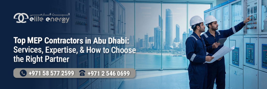 MEP Contractor in Abu Dhabi